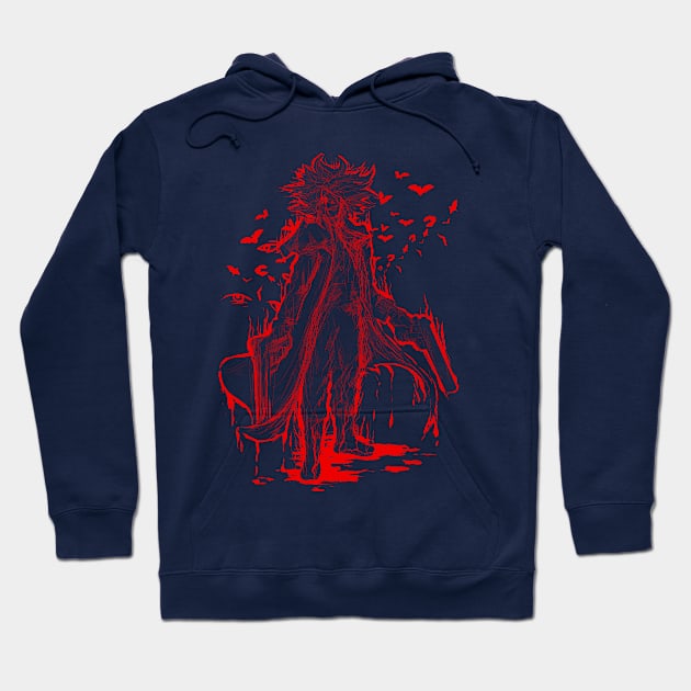 Alucard Singing Hell Hoodie by LivMat